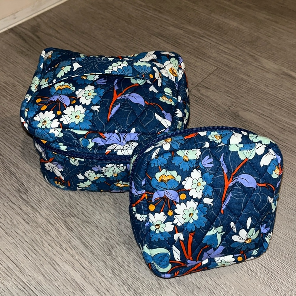 Vera Bradley small cosmetic bag and pouch